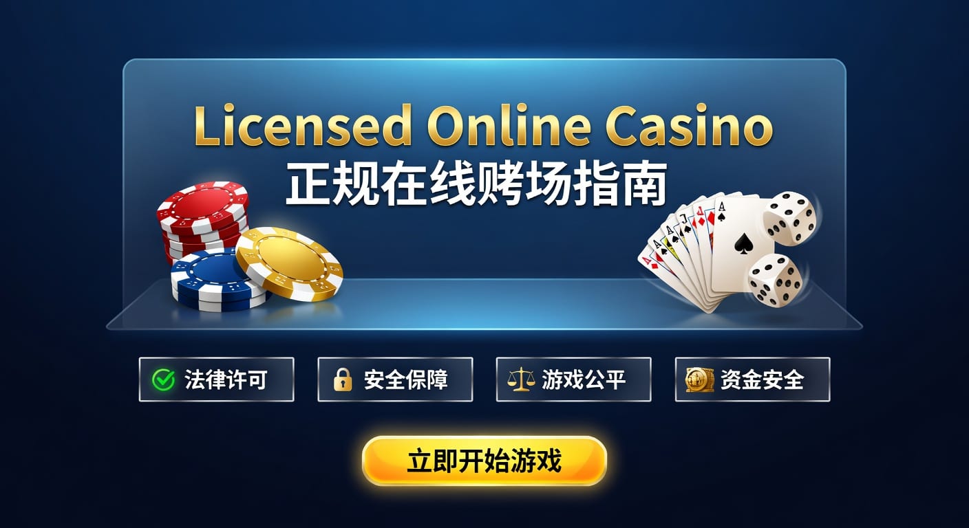 正规在线赌场 licensed online casino 合规选择指南