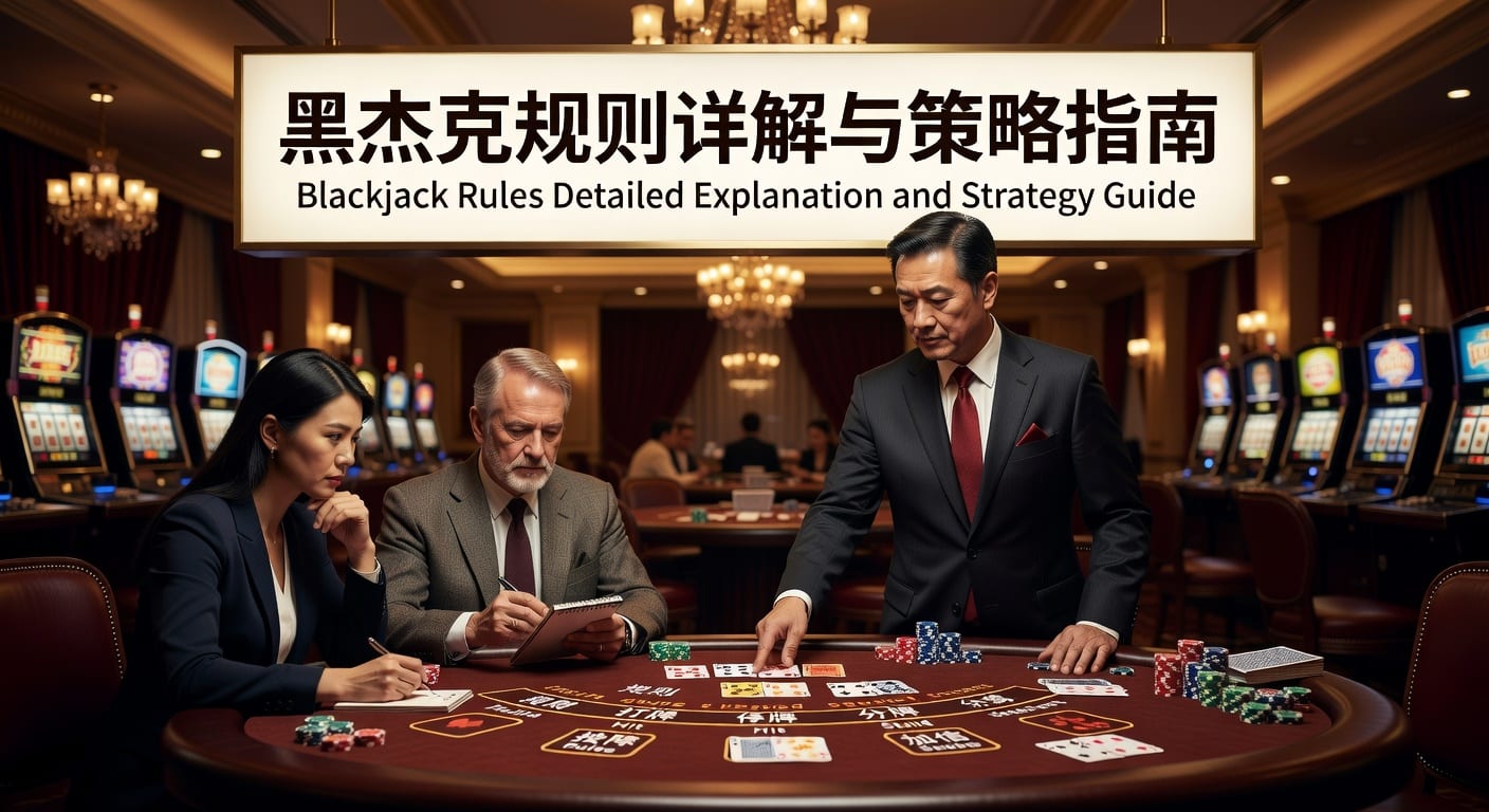 二十一点 blackjack 完全指南：规则算牌与实战技巧